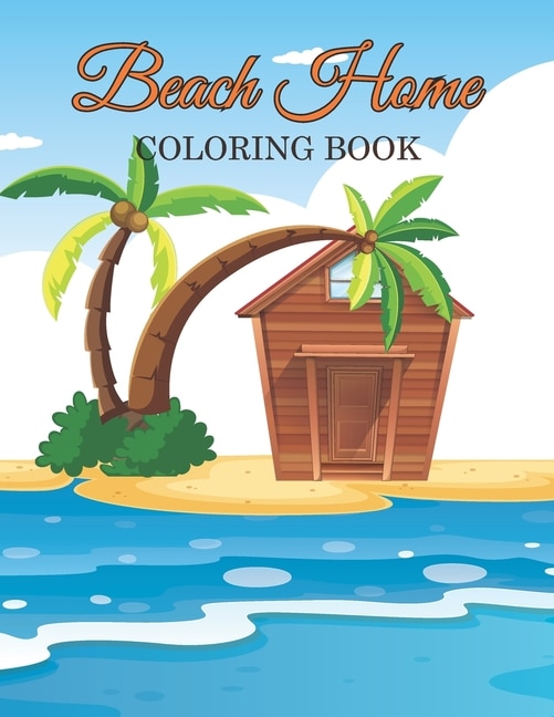 Front cover_Beach home Coloring book