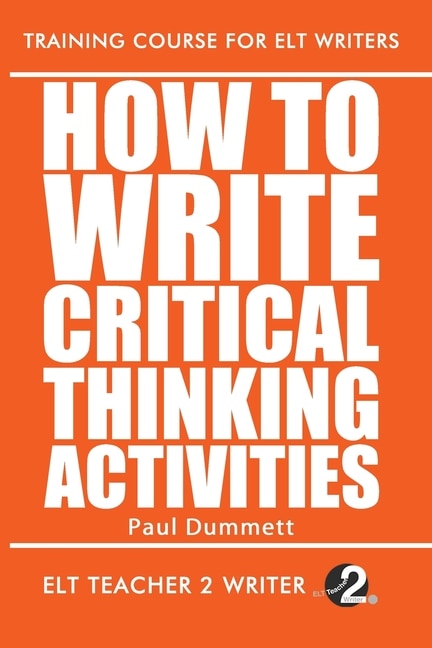 Front cover_How To Write Critical Thinking Activities