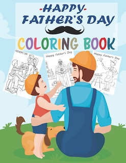 Couverture_Happy Father's Day Coloring Book