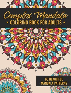 Couverture_Complex Mandala Coloring Book for Adults
