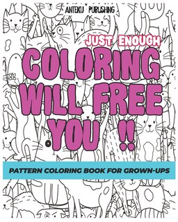 Front cover_Pattern Coloring Book for Grown-Ups