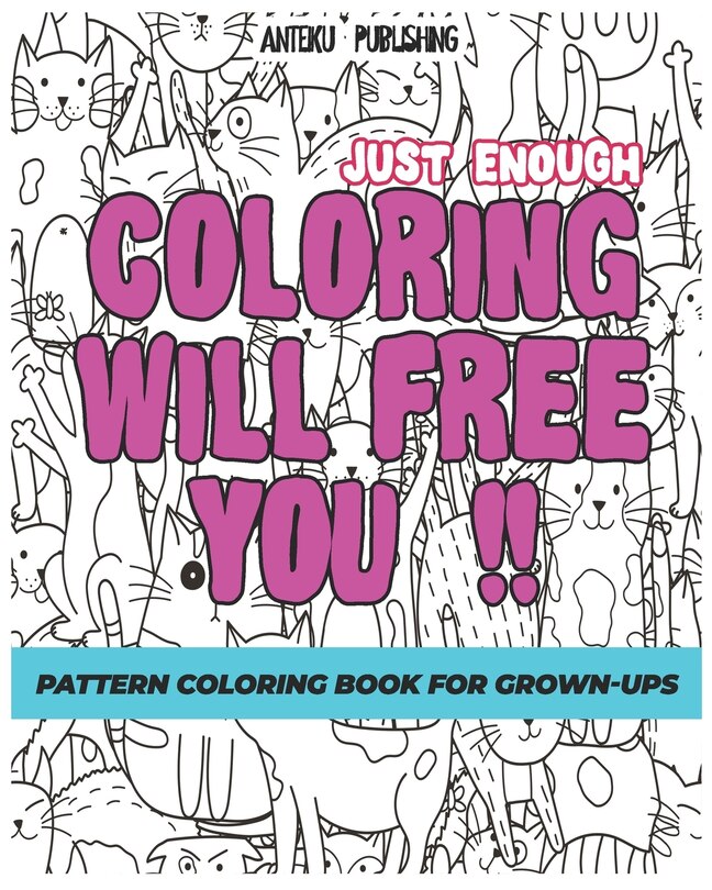 Front cover_Pattern Coloring Book for Grown-Ups