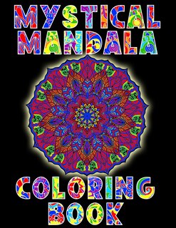 Front cover_Mystical Mandala Coloring Book