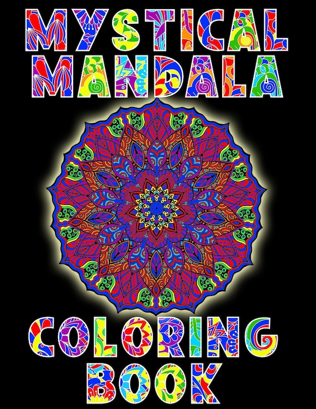 Front cover_Mystical Mandala Coloring Book