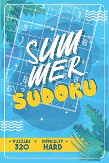 Couverture_Summer Sudoku - 320 Puzzles - Difficulty Hard
