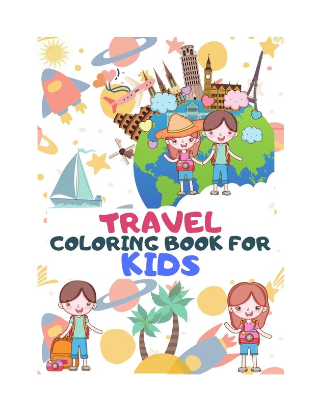 Couverture_Travel Coloring Book for Kids