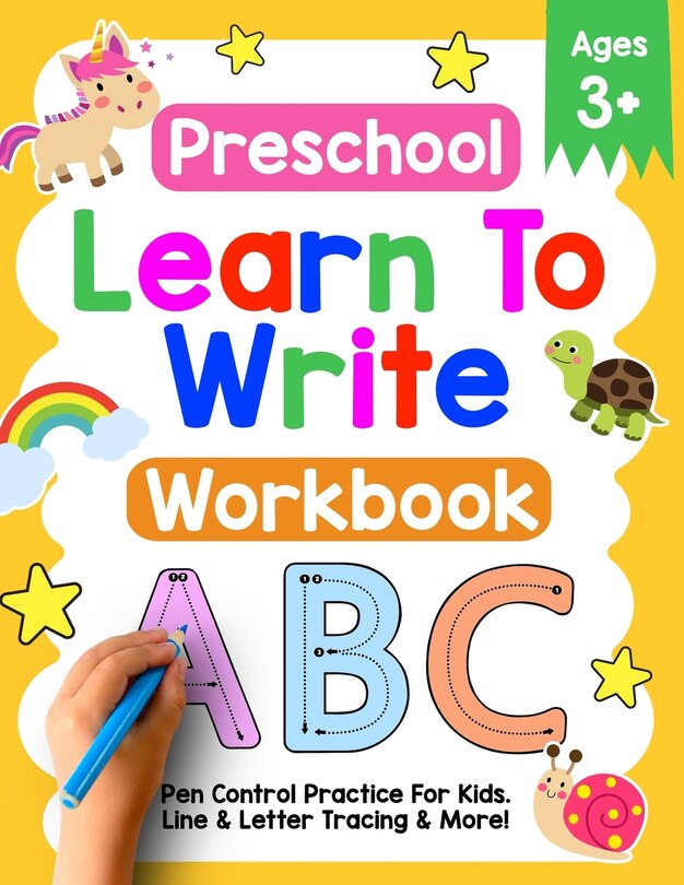 Front cover_Preschool Learn To Write Workbook