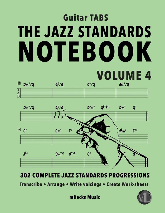 Front cover_The Jazz Standards Notebook Vol. 4 - Guitar Tabs