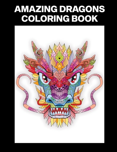 Couverture_Amazing Dragons Coloring Book