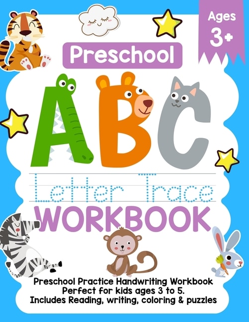 Front cover_Preschool ABC Letter Trace Workbook