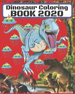 Front cover_Dinosaur Coloring Book 2020