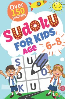 Front cover_sudoku for kids ages 6-8