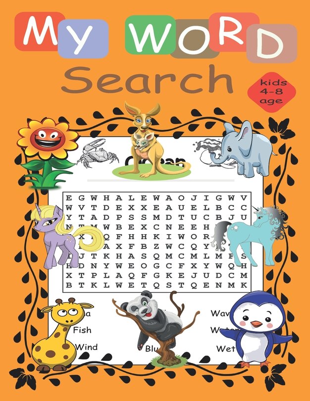 Front cover_my word search kids 4-8 age