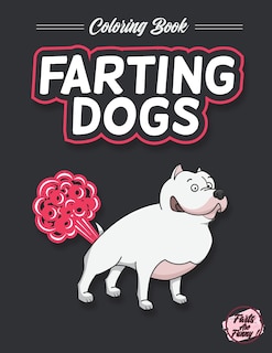 Front cover_Farting Dogs Coloring Book