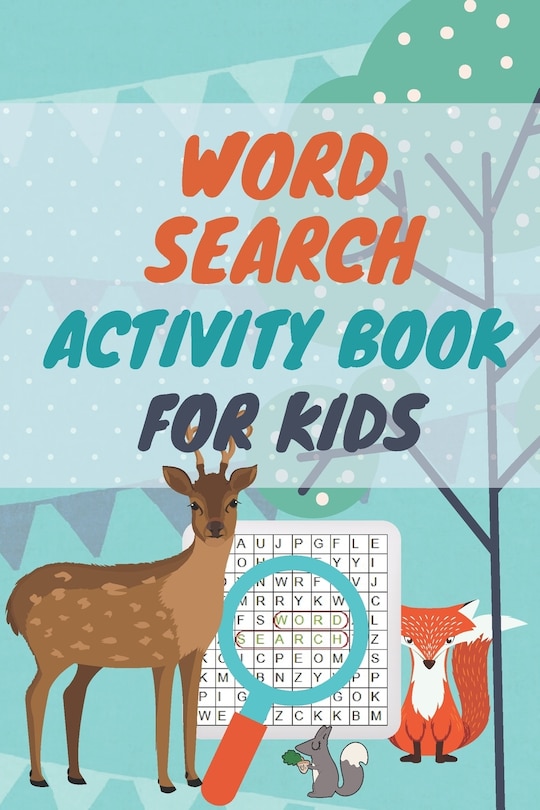 Couverture_Activity Book for kids - WORD SEARCH