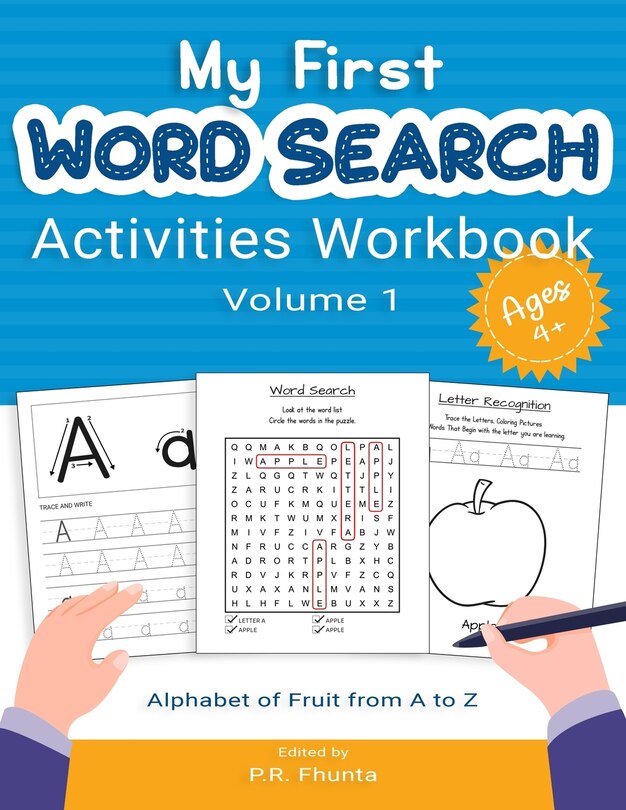Couverture_My First Word Search Activities Workbook, Volume 1