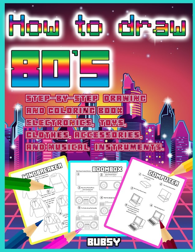 Couverture_How to Draw 80s