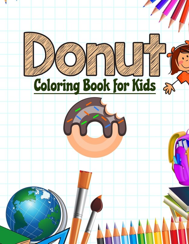 Couverture_Donut Coloring Book for Kids