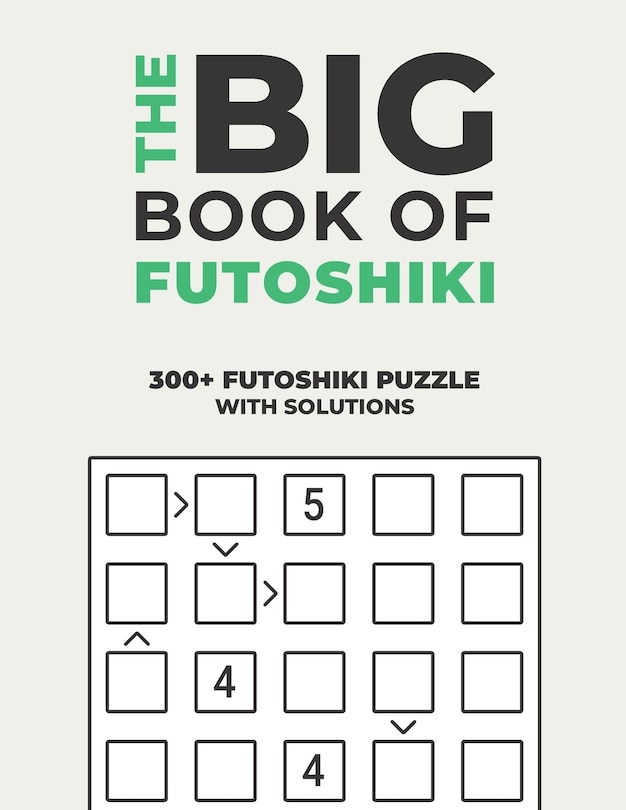 Front cover_The Big Book of Futoshiki