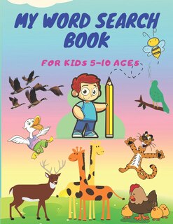 Front cover_My word search book for kids 5-10 ages