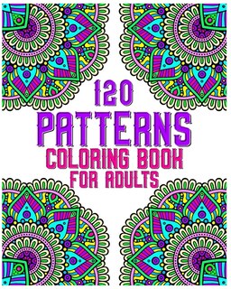 Couverture_120 Patterns Coloring Book For Adults