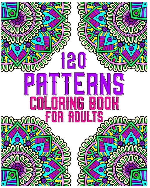 Couverture_120 Patterns Coloring Book For Adults