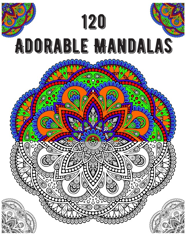 Couverture_120 Adorable Mandalas