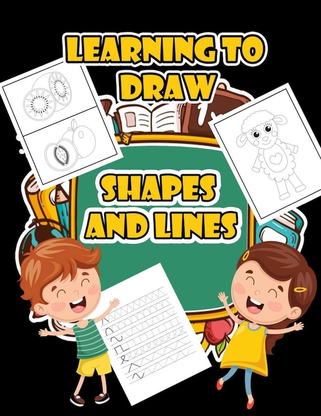 Front cover_Learning to draw shapes and lines