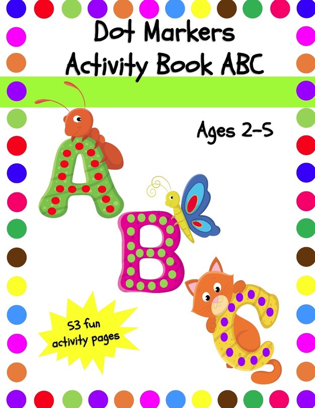 Front cover_Dot Markers Activity Book ABC