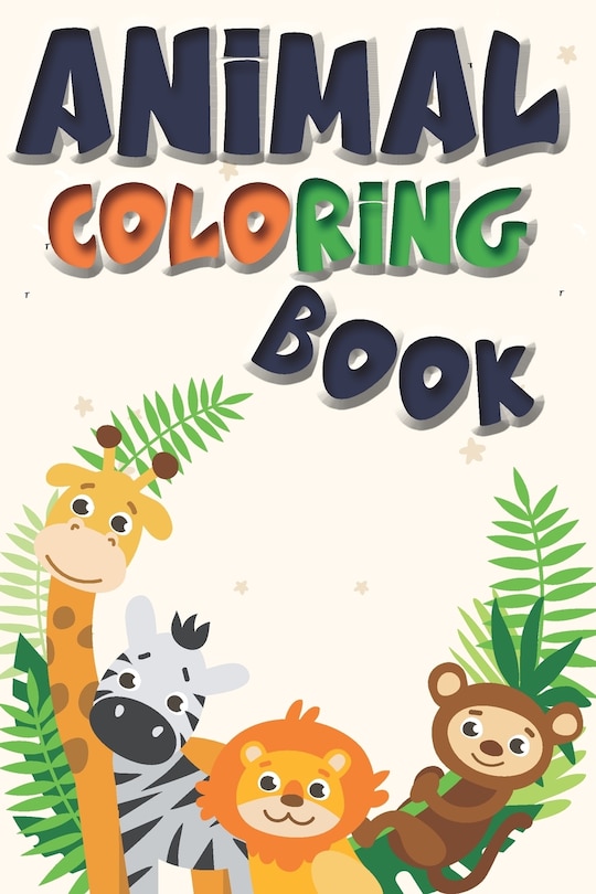 Front cover_Animal Coloring Book