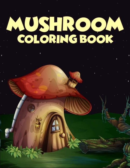 Couverture_Mushroom coloring Book
