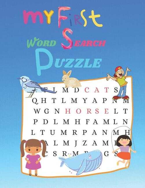 Front cover_My First word Search Puzzle