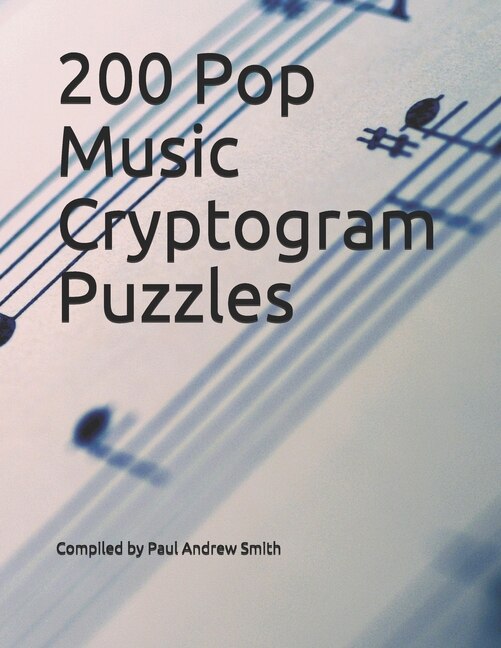 Front cover_200 Pop Music Cryptogram Puzzles