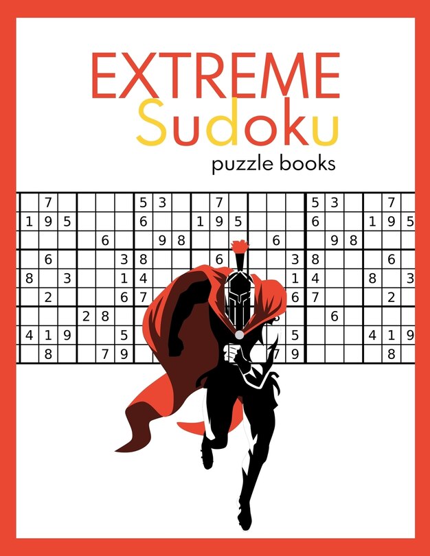 Couverture_EXTREME Sudoku puzzle books