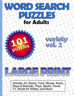 Front cover_Large Print Word Search Puzzles for Adults