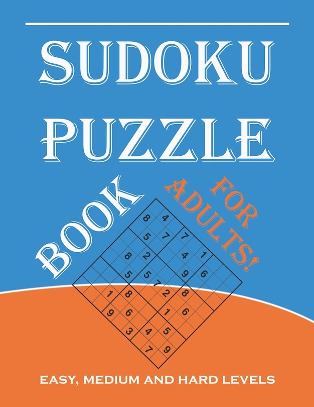 Front cover_Sudoku Puzzle Book for Adults