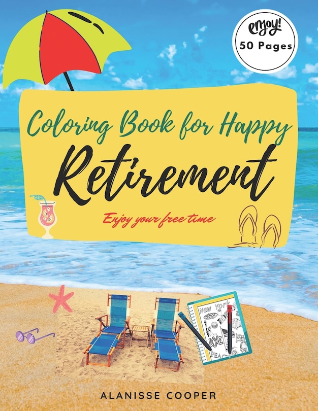 Front cover_Coloring Book for happy Retirement