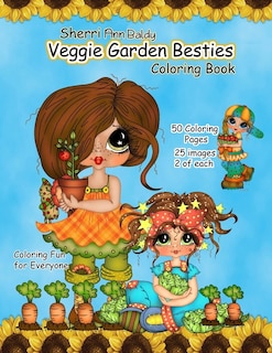 Front cover_Sherri Ann Baldy Veggie Garden Besties Coloring Book