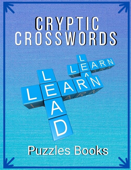 Front cover_Cryptic Crosswords Puzzles Books