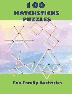 Front cover_100 Matchsticks Puzzles