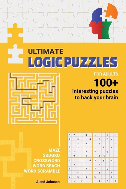 Front cover_Ultimate Logic Puzzles For Adults