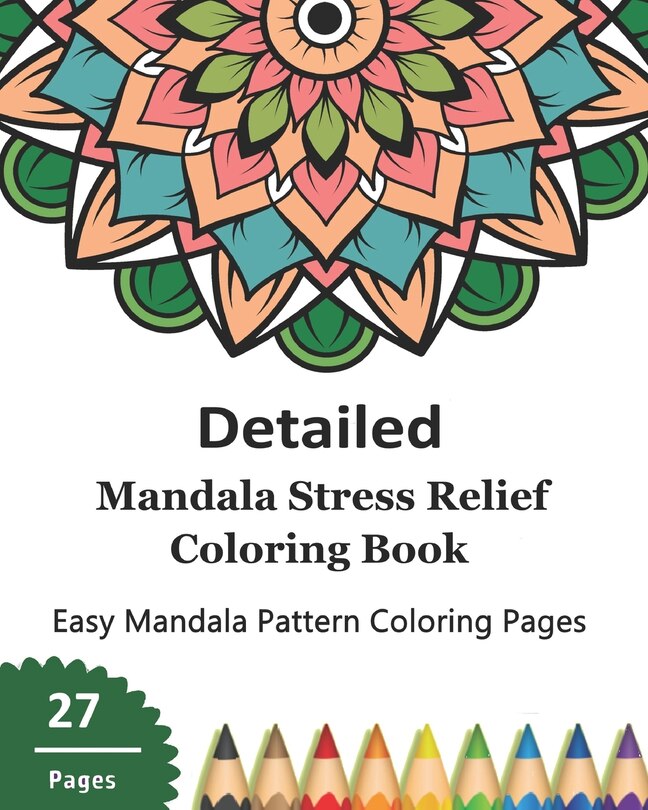 Front cover_Detailed Mandala Stress Relief Coloring Book
