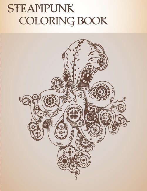 Couverture_Steampunk Coloring Book