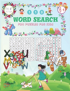 Front cover_110 Word Search Fun Puzzles for Kids