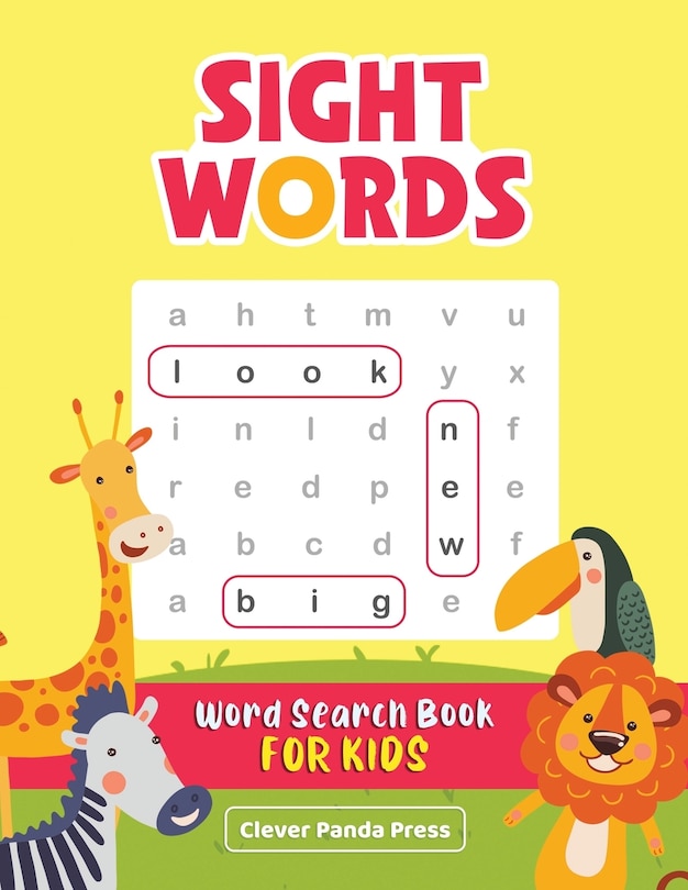 Front cover_Sight Words Word Search Book for Kids