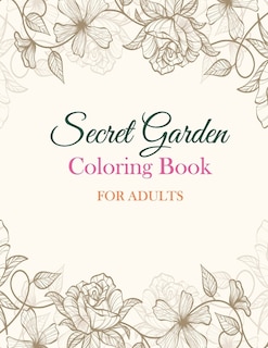 Front cover_Secret Garden Coloring Book For Adults