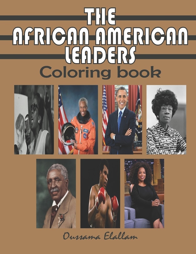 Front cover_The African American Leaders Coloring Book