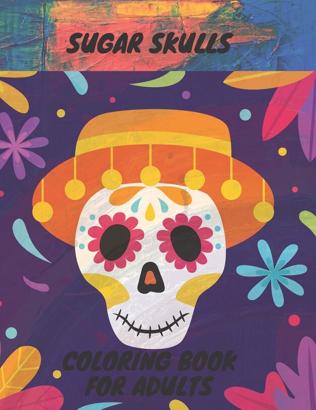 Front cover_Sugar Skull Coloring Book