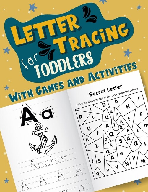 Couverture_Letter Tracing for Toddlers With Games and Activities