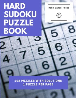 Couverture_Hard Sudoku Puzzle Book